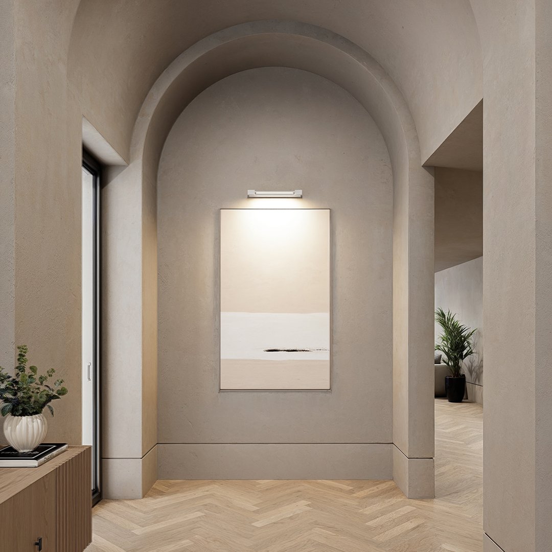 Slanke Moderne LED Wandlamp | Energiezuinige Verlichting voor Binnen en Buiten | Zwart Aluminium Design